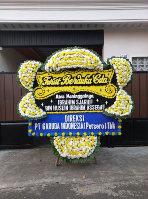 Papan Bunga Duka di Binjai Hulu