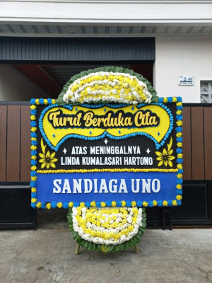 Papan Bunga Duka di Binjai Hulu