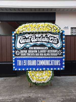 Papan Bunga Duka di Binjai Hulu